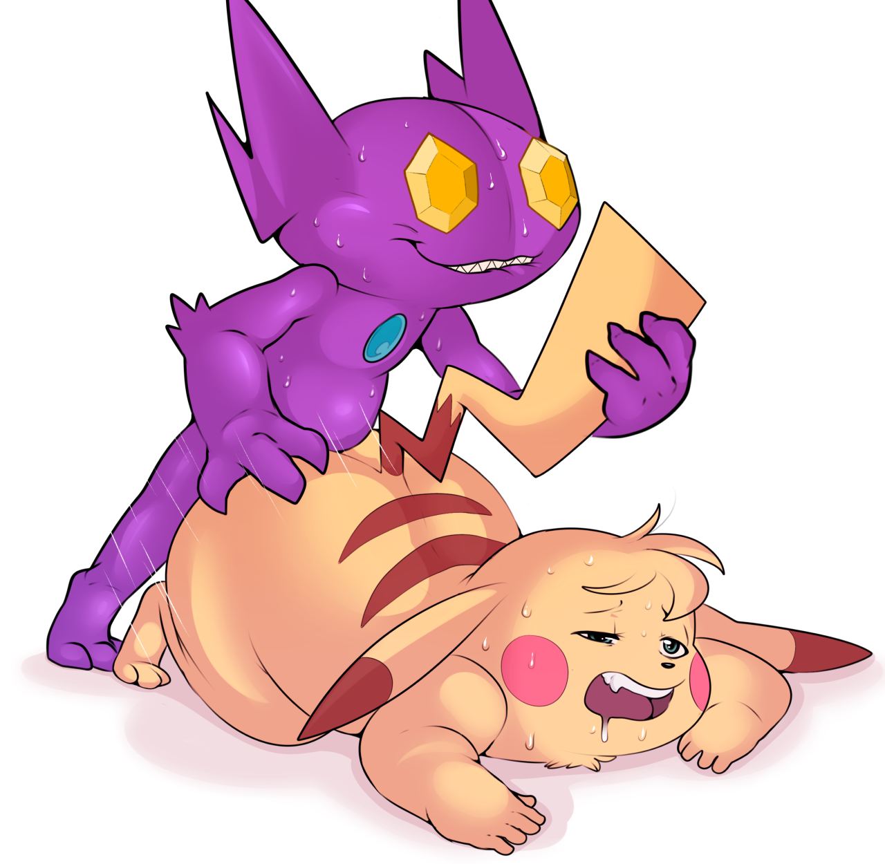 Rule34 – If it exists, there is porn of it / eroborus, pikachu, sableye / 268292