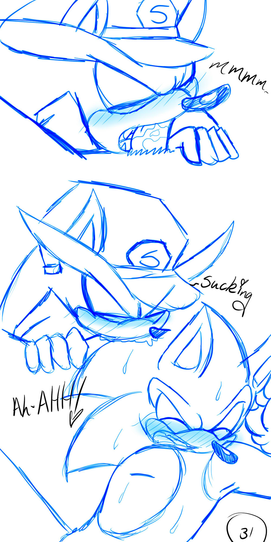 Rule34 – If it exists, there is porn of it / silver the hedgehog, sonic the hedgehog / 268948