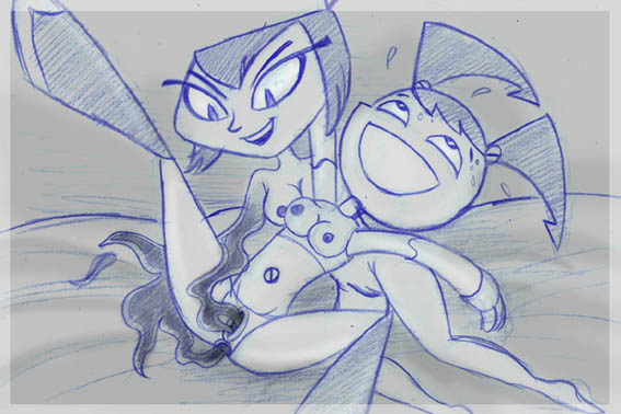 Rule34 – If it exists, there is porn of it / jenny wakeman, misty (my life as a teenage robot), xj-9 / 274965