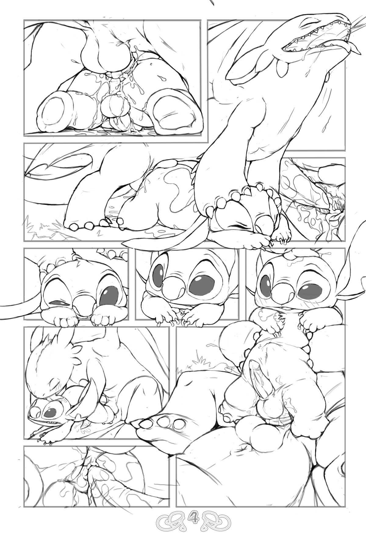 Rule34 – If it exists, there is porn of it / experiment (species), stitch, toothless / 275443