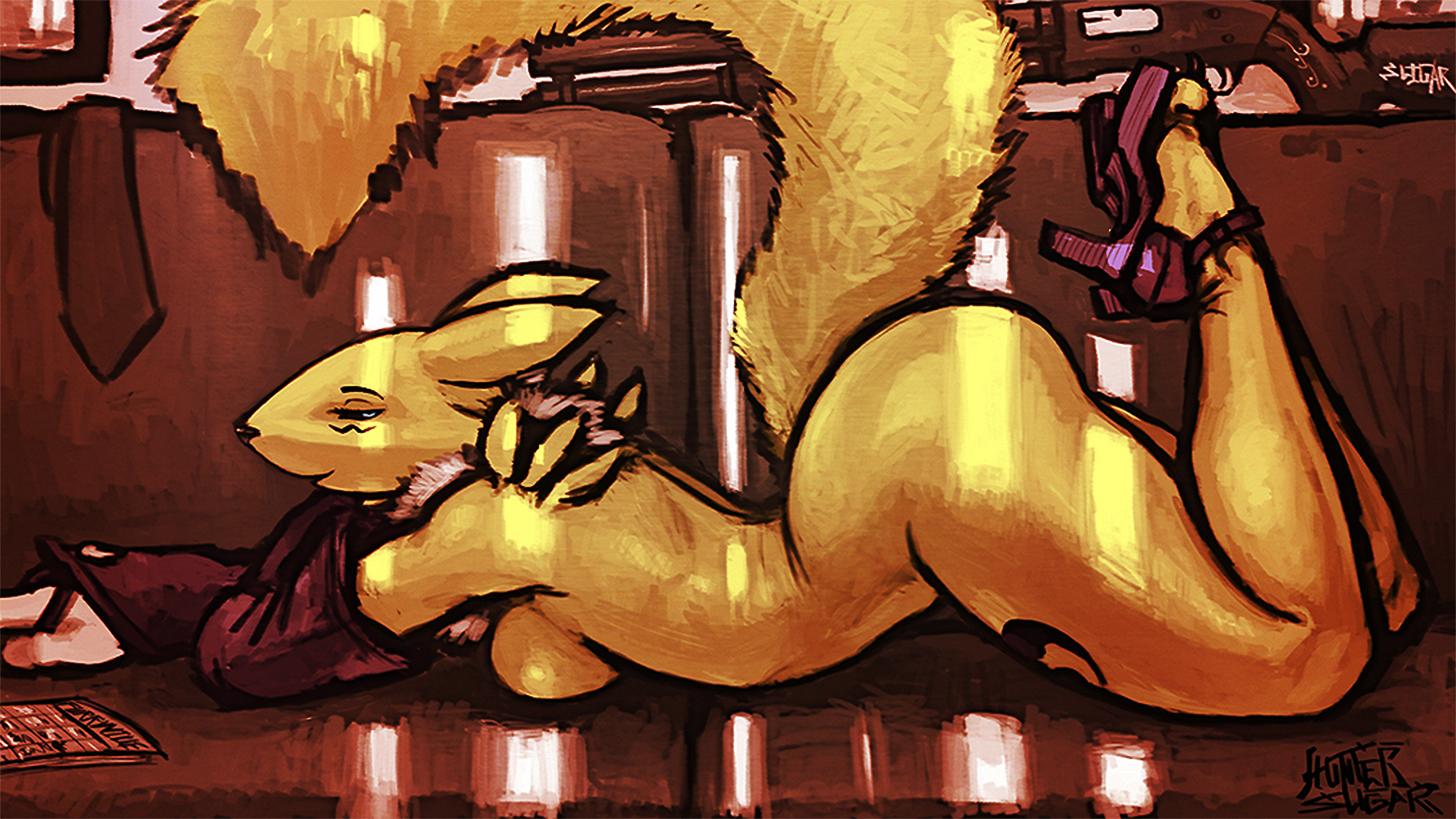 Rule34 – If it exists, there is porn of it / sligarthetiger, renamon / 275797