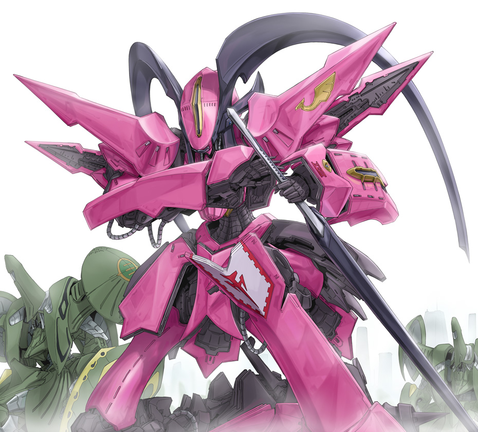 tomo (machinemess), a toll, a toll swans bs, led mirage b4, five star stories, bad id, bad pixiv id, mecha, mortar headd, robot, shield, sword, weapon