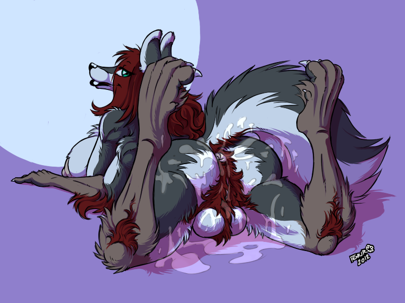 Rule34 – If it exists, there is porn of it / fenrir lunaris, aerona, original character / 277001