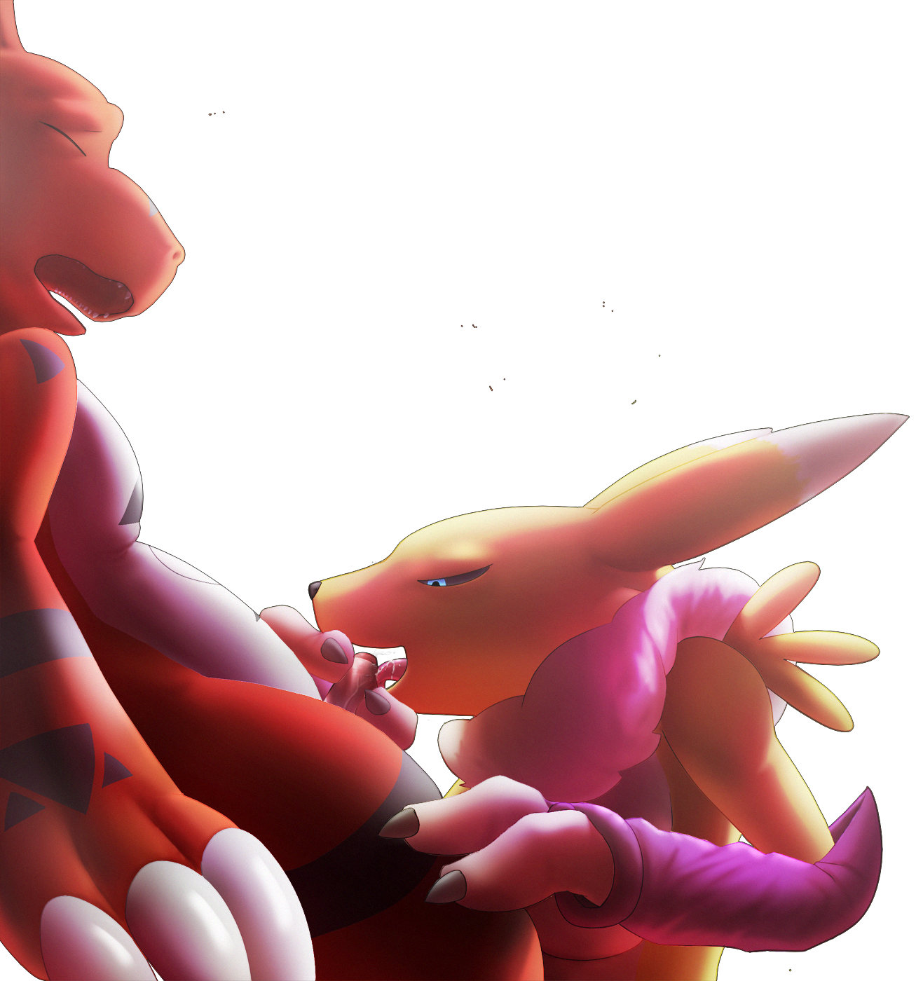 Rule34 – If it exists, there is porn of it / guilmon, renamon / 277283