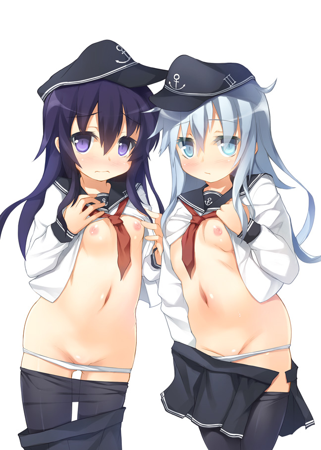 Rule34 – If it exists, there is porn of it / safi, akatsuki (kantai collection), hibiki (kantai collection) / 277510