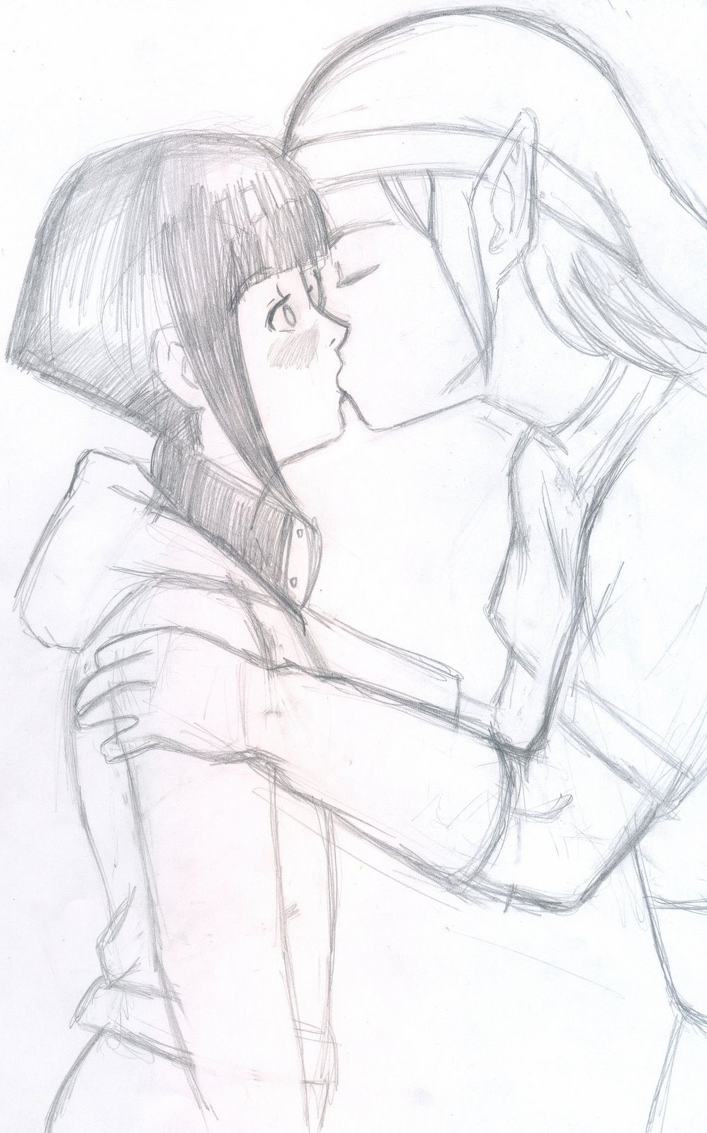 hyuuga hinata, link, princess zelda, the legend of zelda, naruto, highres, crossover, links property