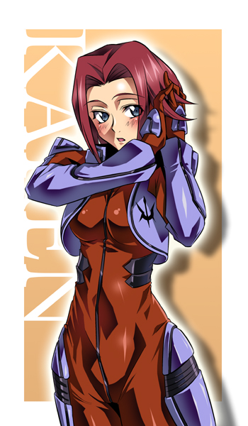 juvecross, kouzuki kallen, code geass, tagme, 00s, 1girl, female focus, solo