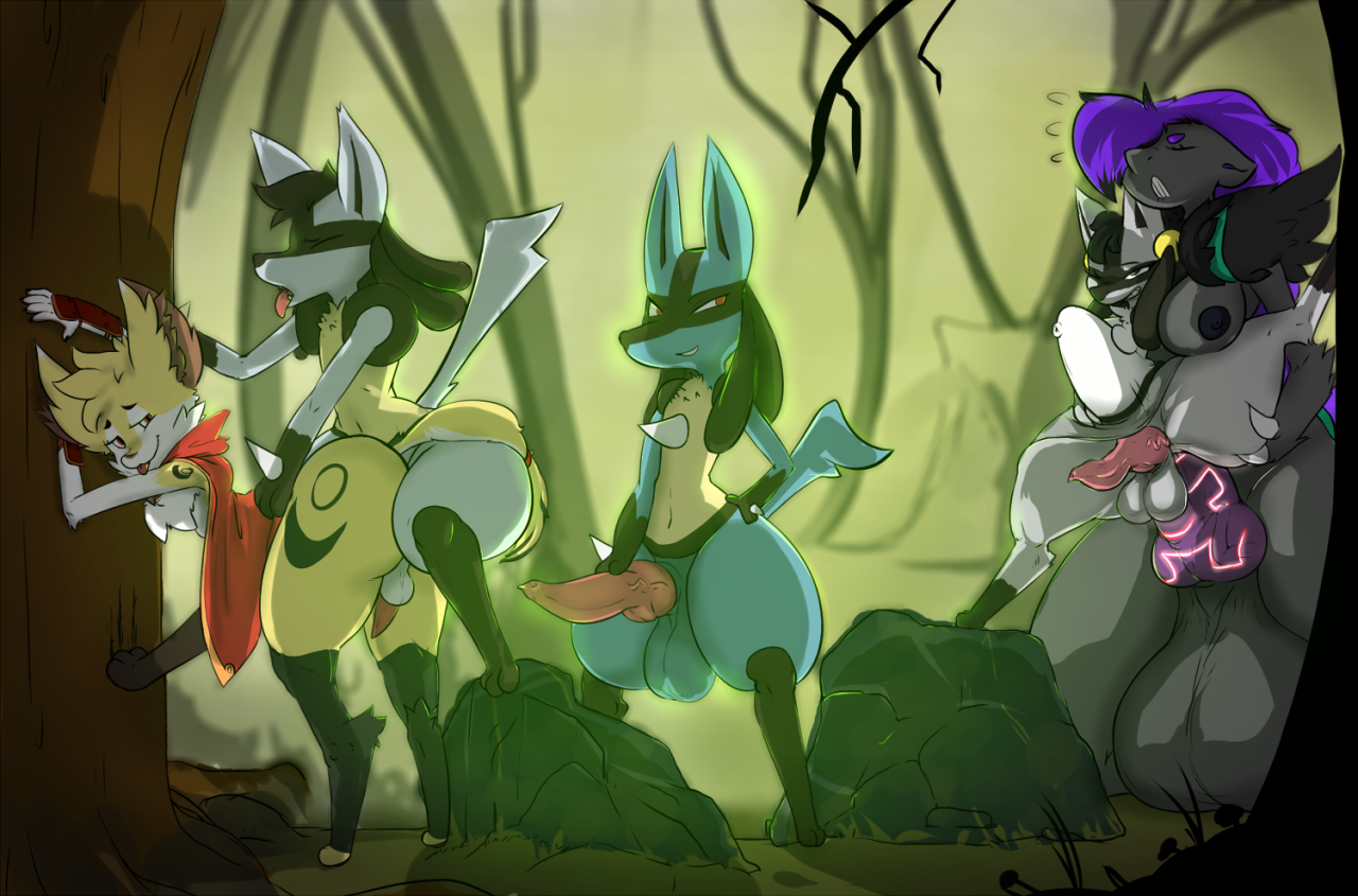 Rule34 – If it exists, there is porn of it / kingofacesx, braixen, lucario, zoroark / 278633