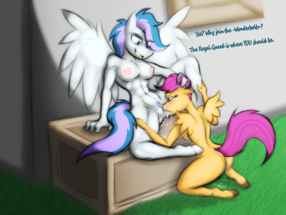 Rule34 – If it exists, there is porn of it / jrvanesbroek, blitzstar (character), royal guard (mlp), scootaloo (mlp) / 279203