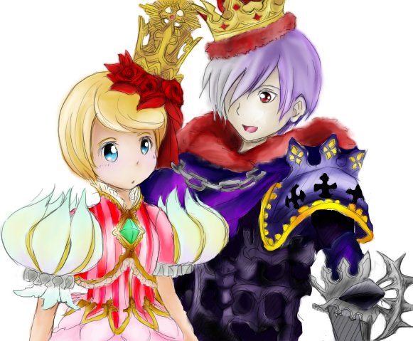 princess dorothea, valdo, avalon code, blonde hair, crown, prince, princess