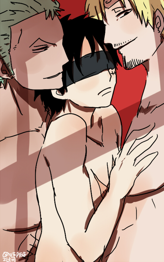 Rule34 – If it exists, there is porn of it / monkey d luffy, roronoa zoro, sanji / 279786