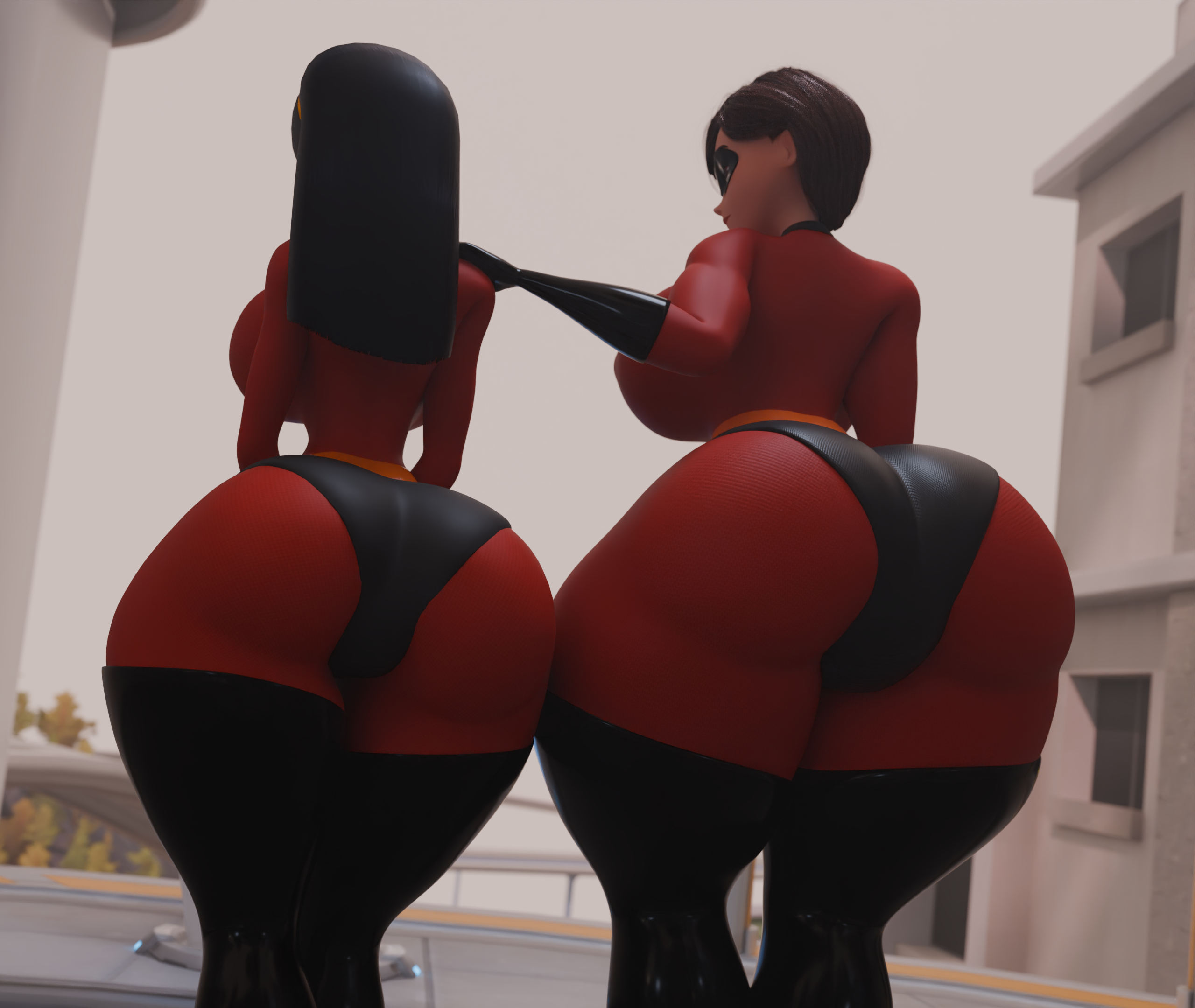 Rule34 – If it exists, there is porn of it / elastigirl, helen parr, violet parr / 8700820