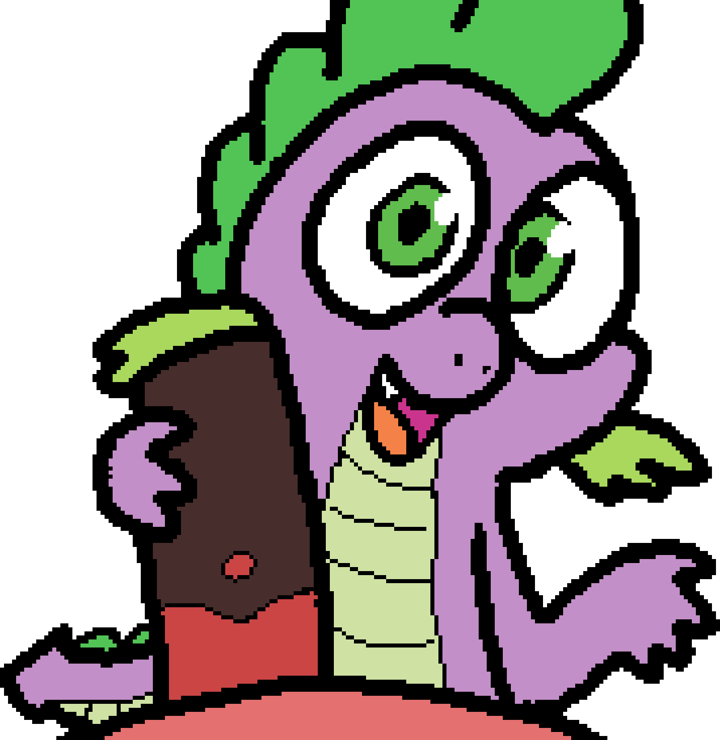 Rule34 – If it exists, there is porn of it / pokehidden, original character, spike (mlp) / 280239