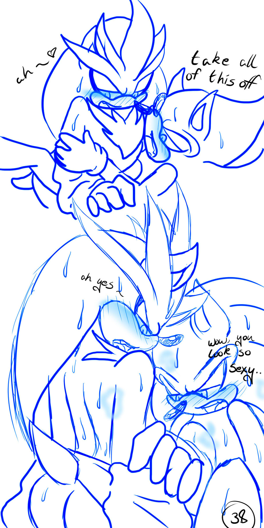 Rule34 – If it exists, there is porn of it / silver the hedgehog, sonic the hedgehog / 280556