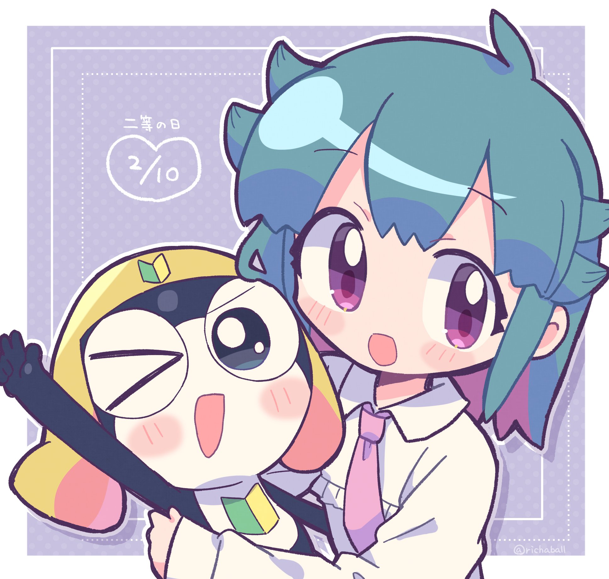 richard (richaball), keroro gunsou, commentary, highres, symbol-only commentary