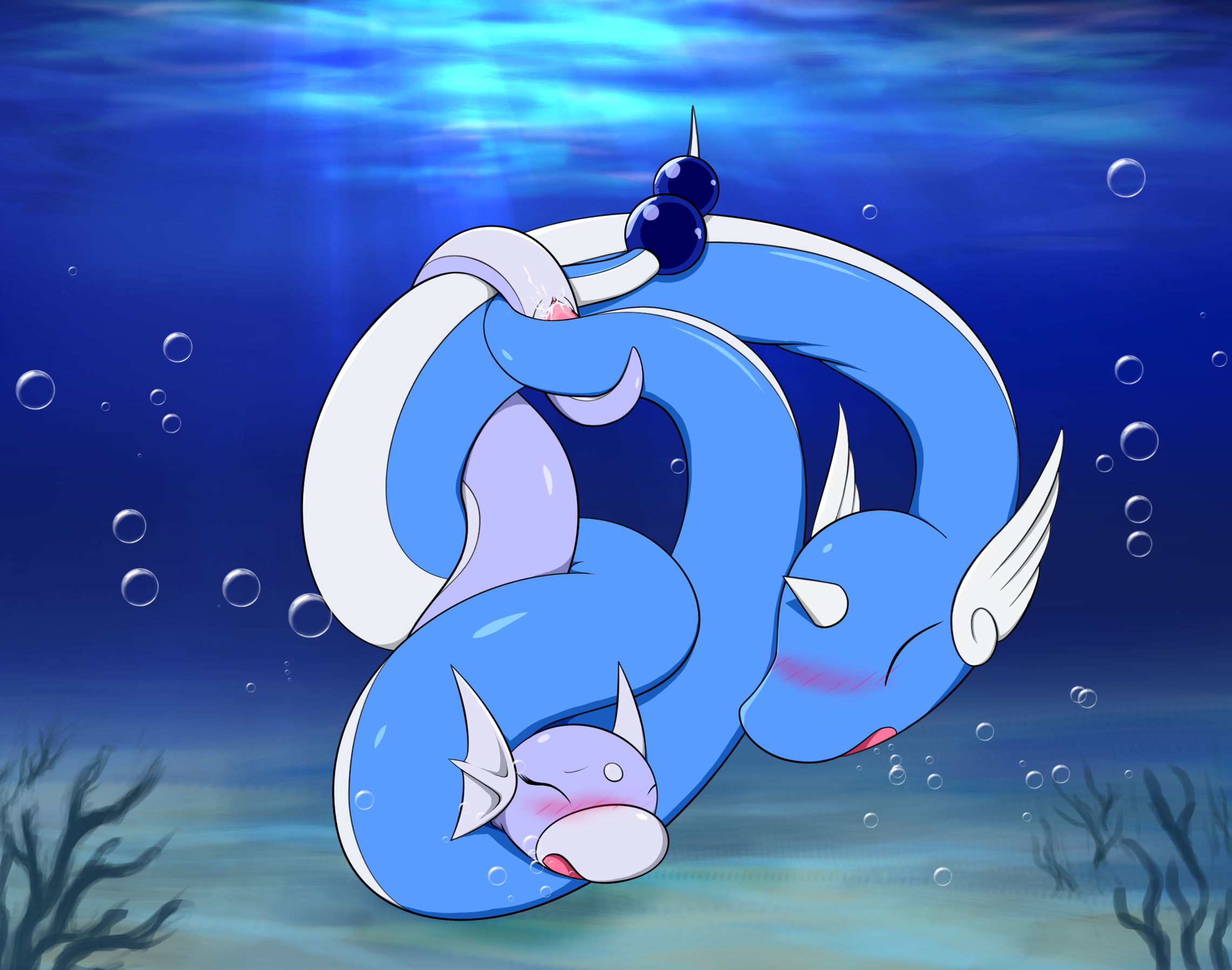 Rule34 – If it exists, there is porn of it / dancingchar, dragonair, dratini / 280834