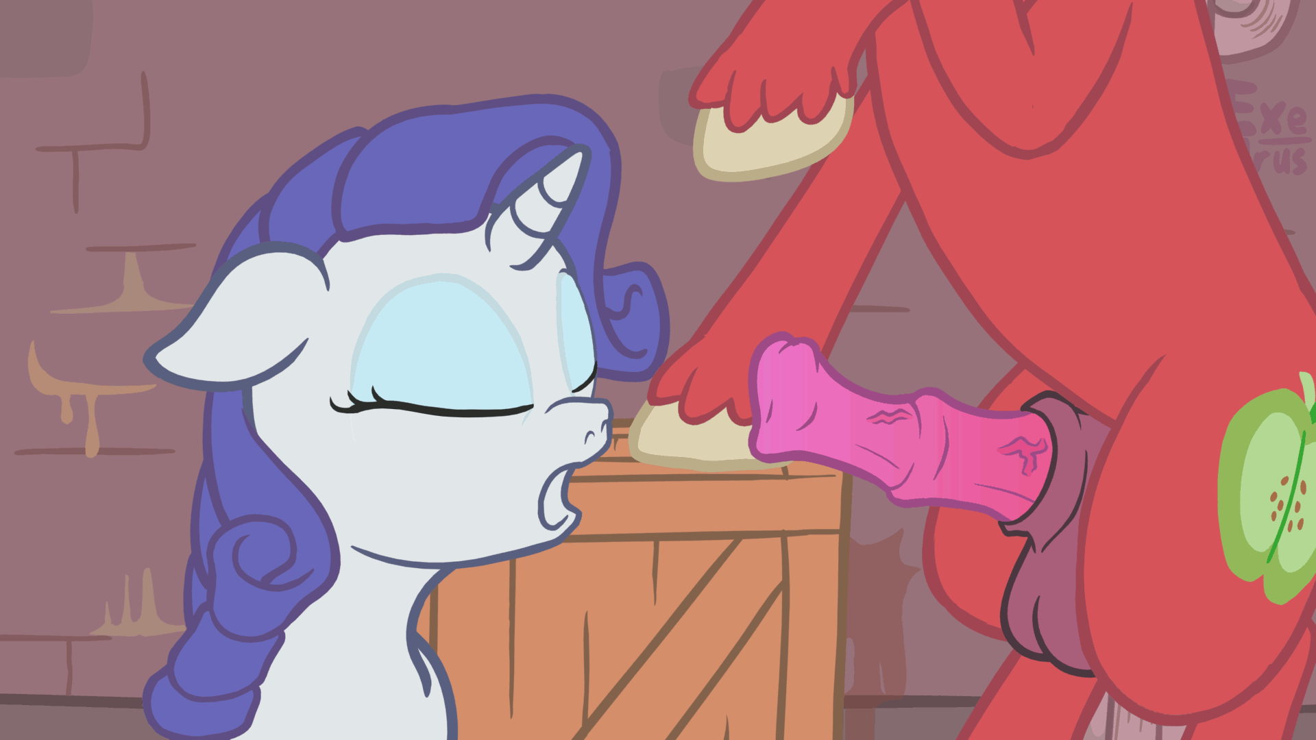 Rule34 – If it exists, there is porn of it / big macintosh (mlp), rarity (mlp) / 280845