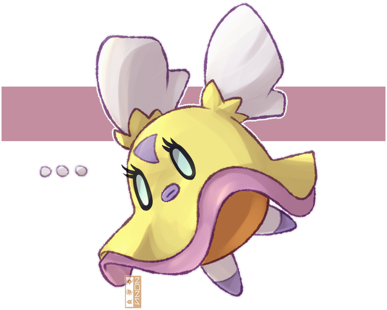 dualcosmog, flittle, nintendo, pokemon, commentary, english commentary, …, closed mouth, eyelashes, full body, no humans, outline, pokemon (creature), pokemon focus, solo, transparent background, white outline
