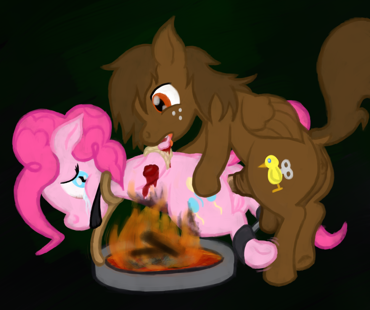 Rule34 – If it exists, there is porn of it / vodkaroo, original character, pinkie pie (mlp) / 281236