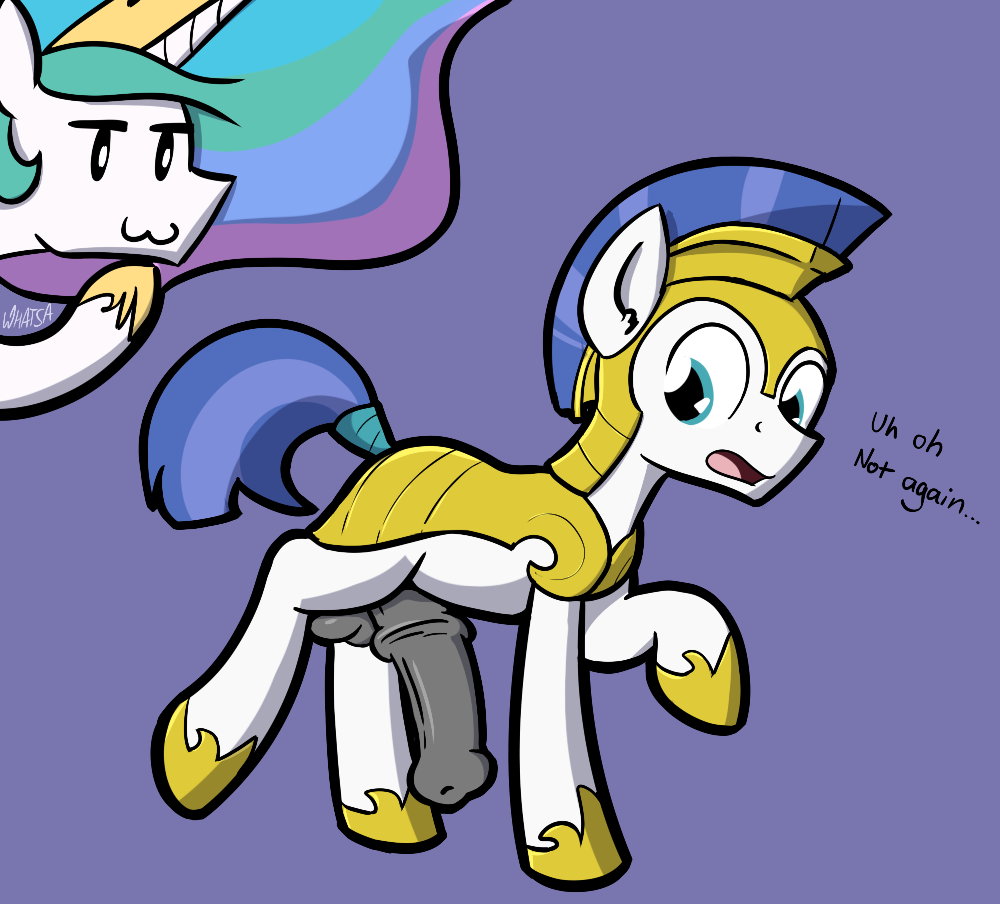 Rule34 – If it exists, there is porn of it / whatsapokemon, princess celestia (mlp), royal guard (mlp) / 281298