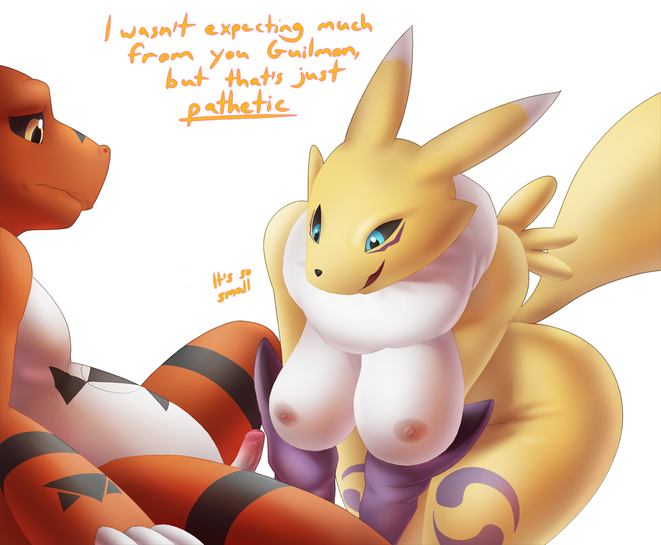 Rule34 – If it exists, there is porn of it / guilmon, renamon / 281352
