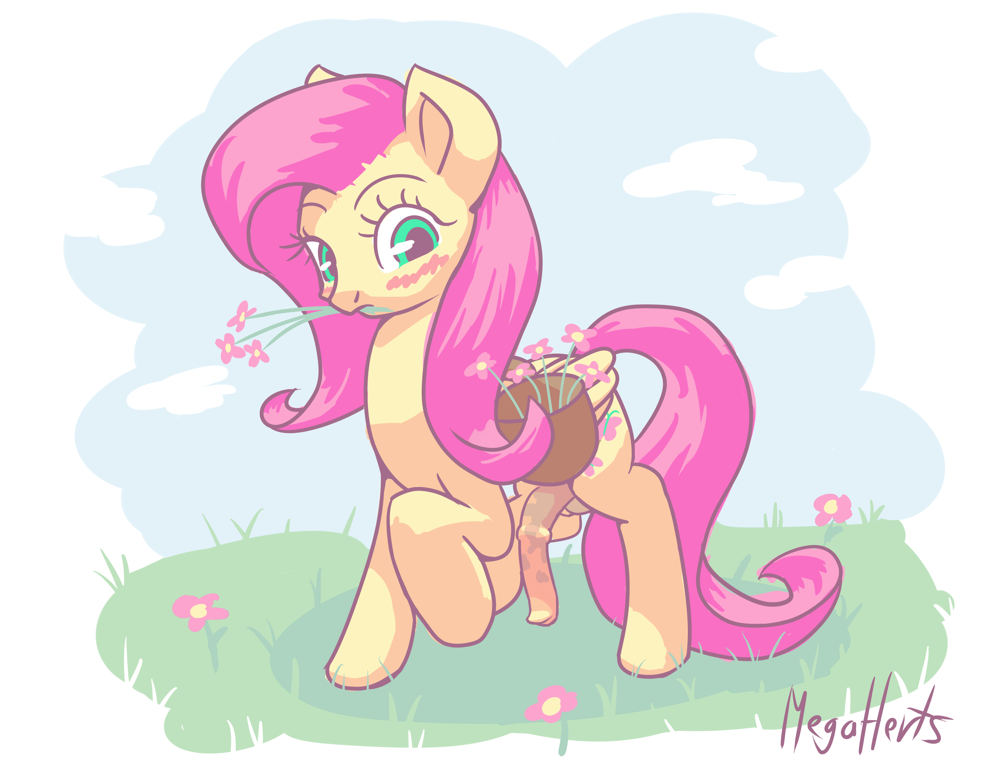 Rule34 – If it exists, there is porn of it / megaherts, fluttershy (mlp) / 281431