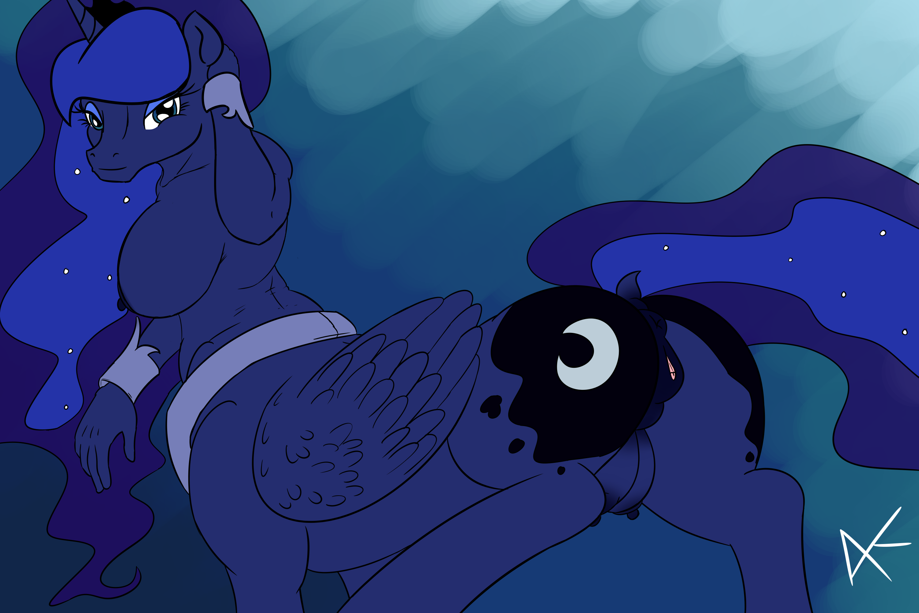 Rule34 – If it exists, there is porn of it / appelknekten, princess luna (mlp) / 281965