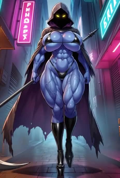 Rule34 – If it exists, there is porn of it / death (personification), grim reaper, original character / 8701149