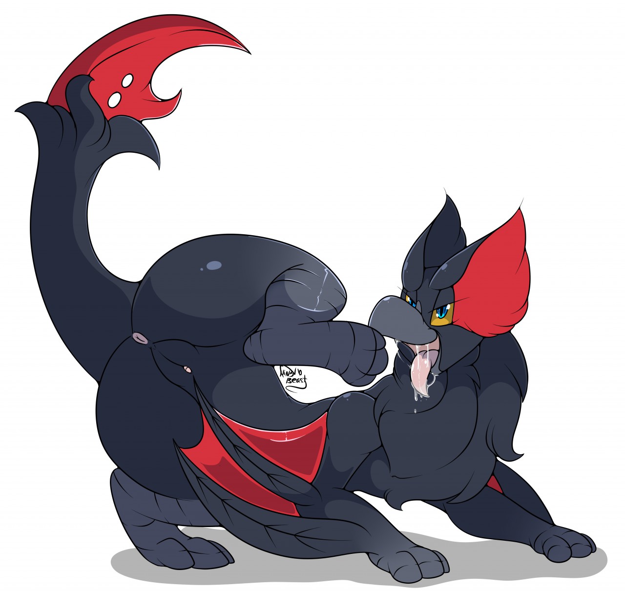 Rule34 – If it exists, there is porn of it / kingbeast, nargacuga / 282002