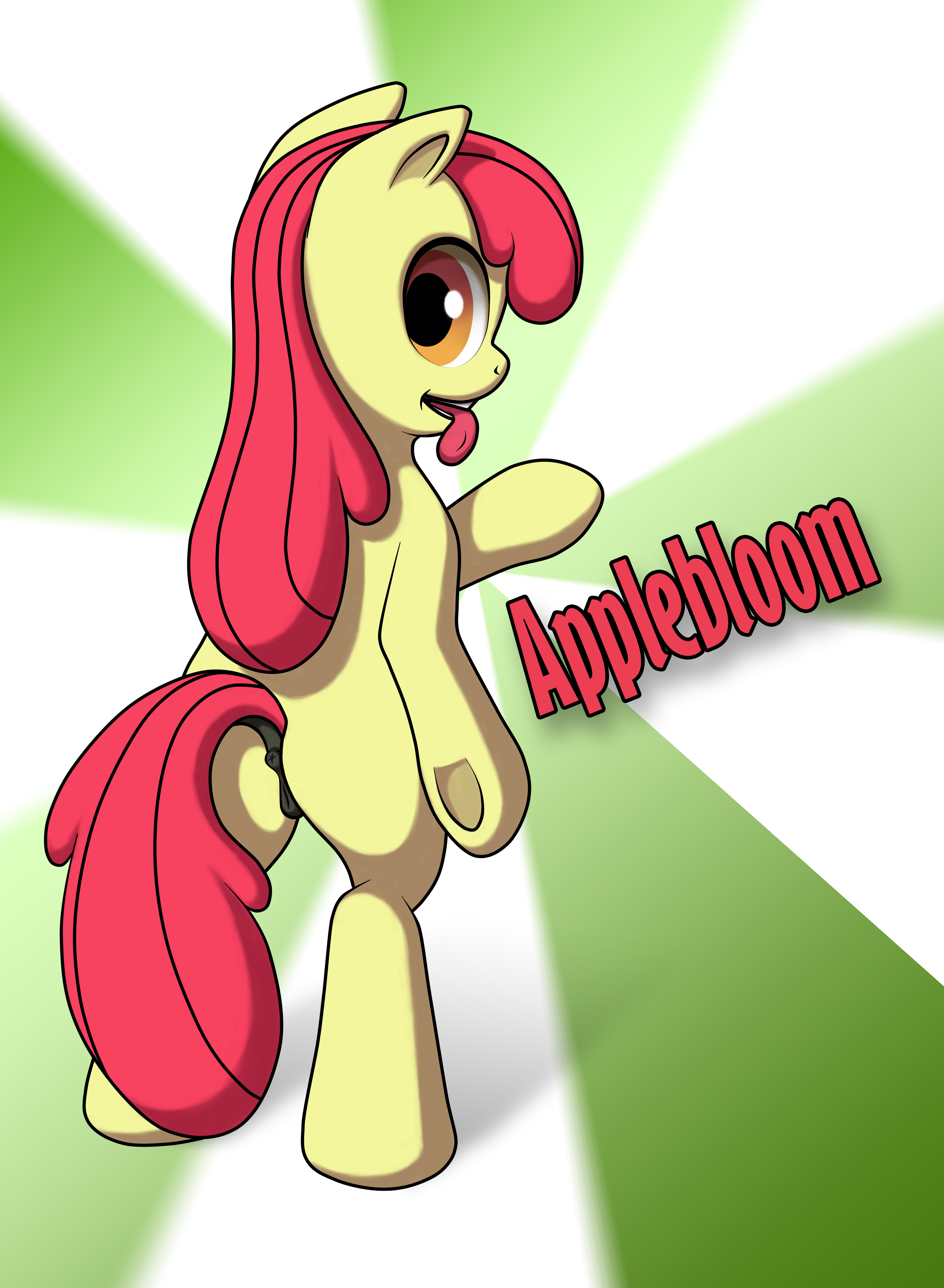 Rule34 – If it exists, there is porn of it / crystal-oscillator, apple bloom (mlp) / 282694