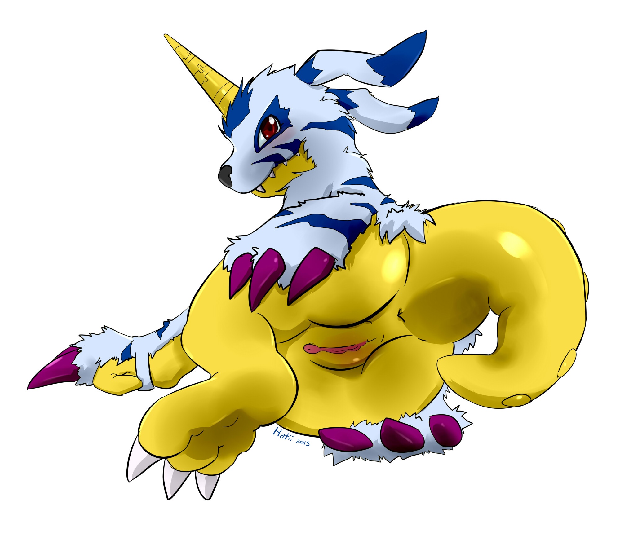 Rule34 – If it exists, there is porn of it / hatii, gabumon / 284080