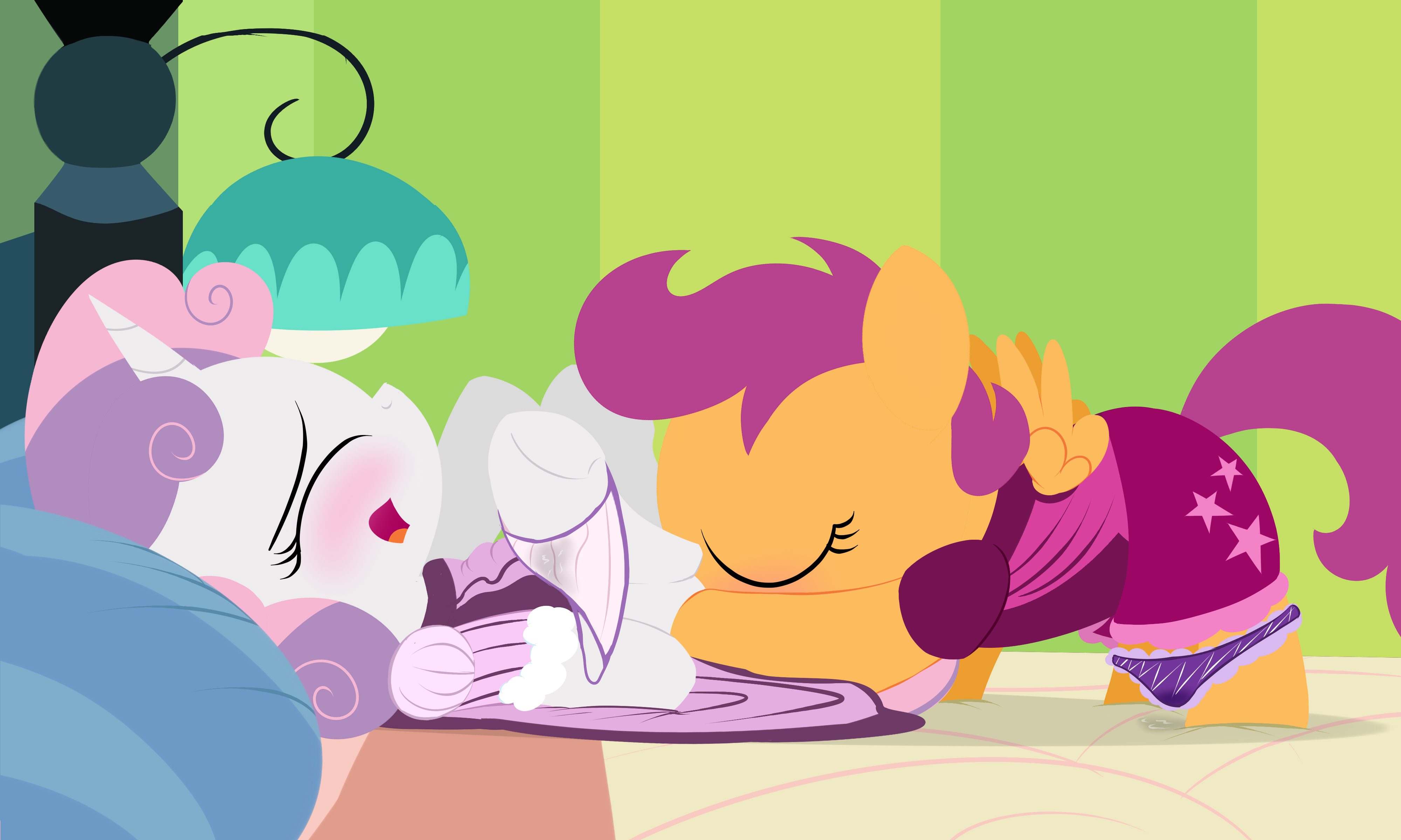 Rule34 – If it exists, there is porn of it / dtcx97, scootaloo (mlp), sweetie belle (mlp) / 284247