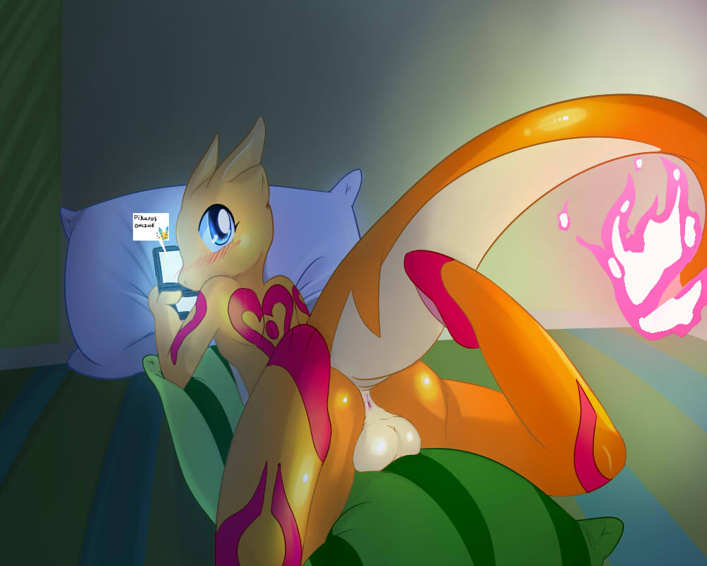 Rule34 – If it exists, there is porn of it / white crest, charmander / 284538