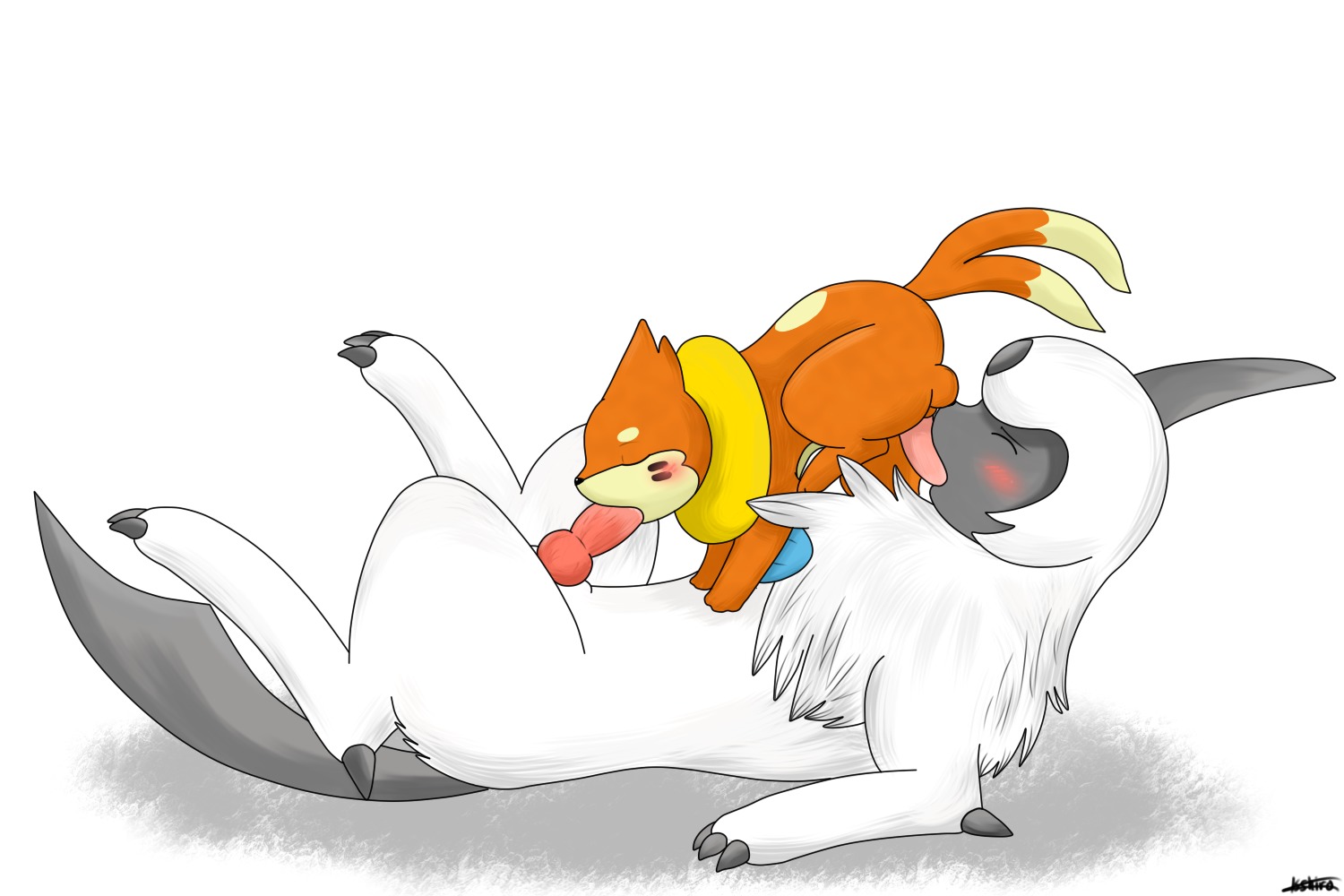 Rule34 – If it exists, there is porn of it / absol, buizel / 285740