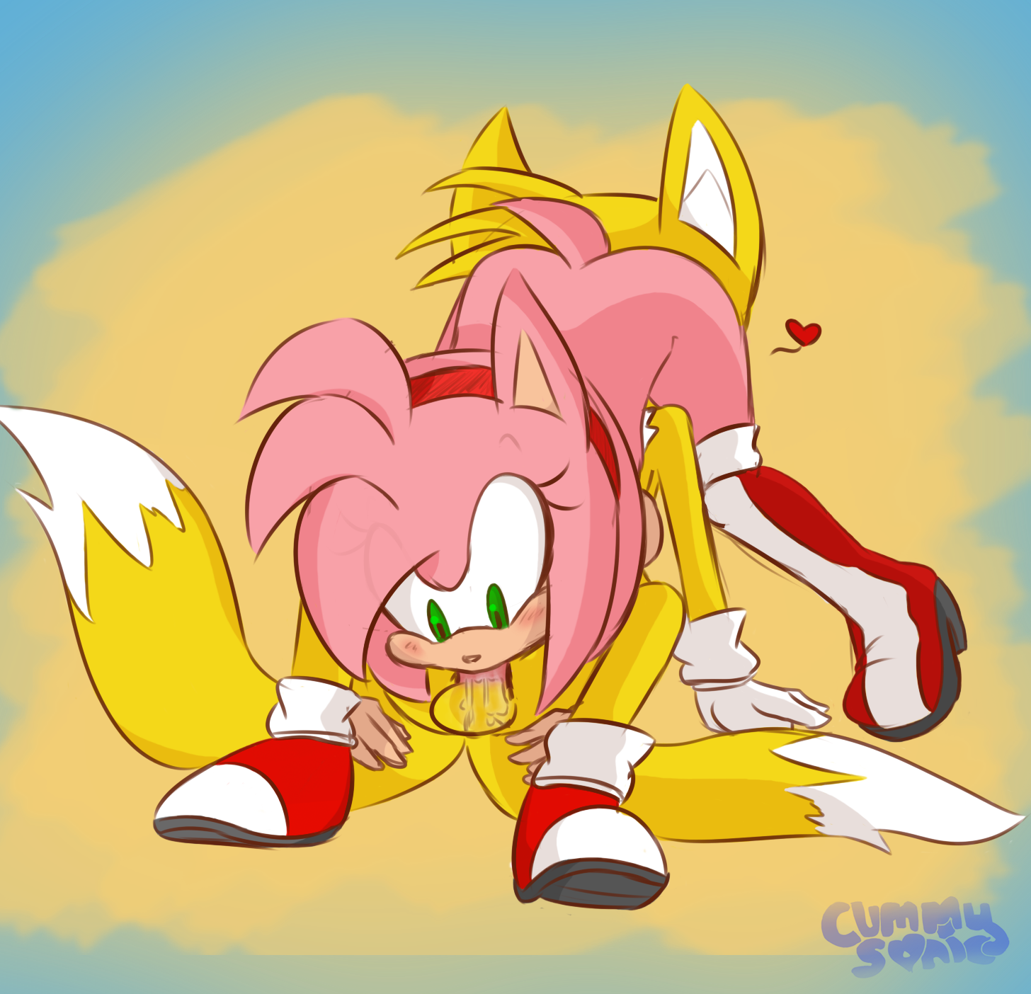 Rule34 – If it exists, there is porn of it / cummysonic, hearlesssoul, amy rose, tails / 285972