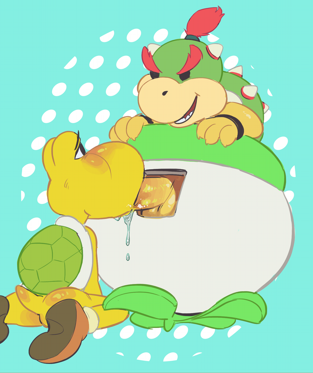 Rule34 – If it exists, there is porn of it / unknown artist, bowser jr., koopa troopa / 286299