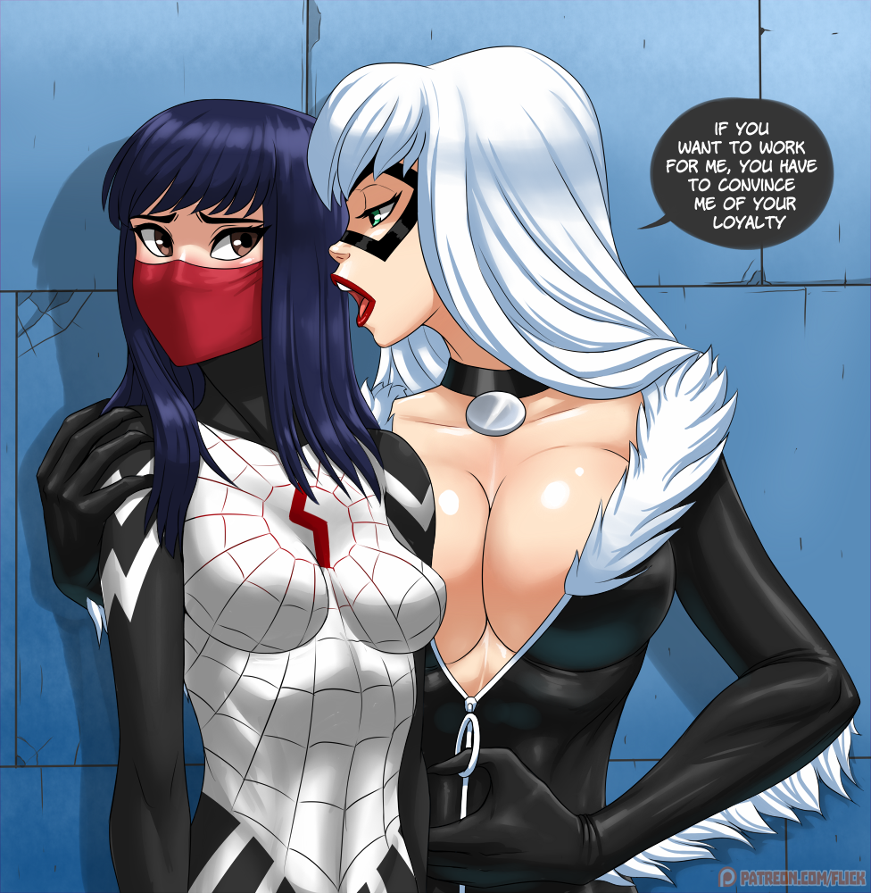 Rule34 – If it exists, there is porn of it / flick, black cat, black cat (marvel), cindy moon, felicia hardy, silk (marvel) / 286767