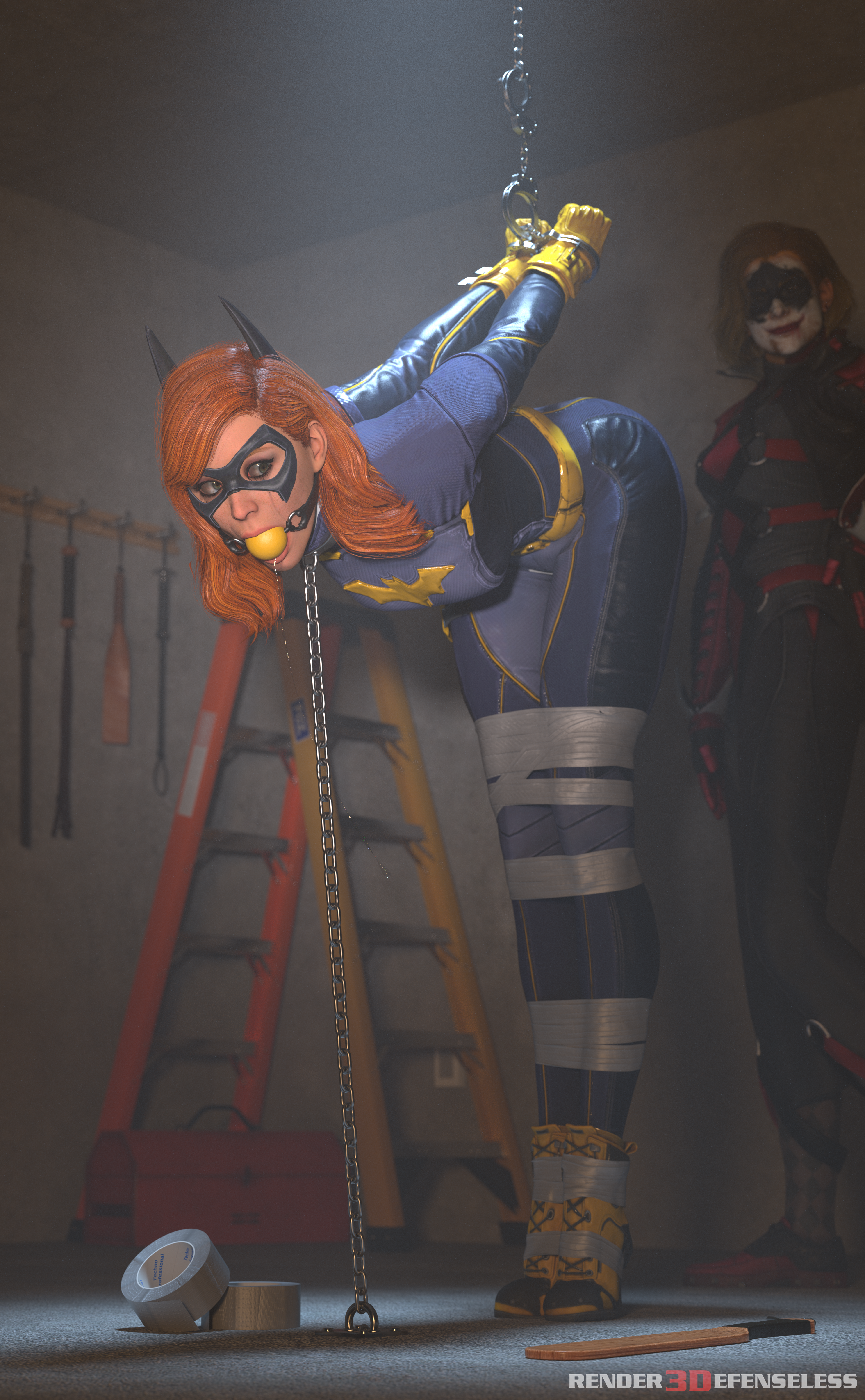 Rule34 – If it exists, there is porn of it / batgirl, harley quinn / 8702542