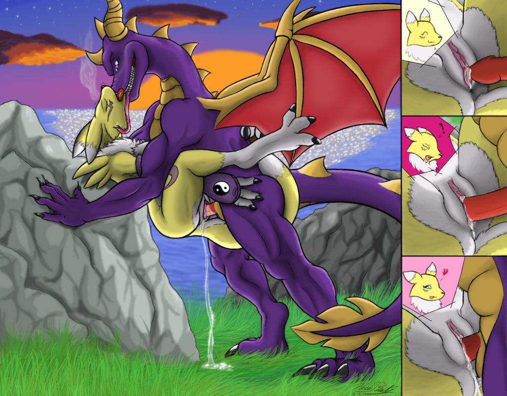 Rule34 – If it exists, there is porn of it / renamon, spyro / 287938