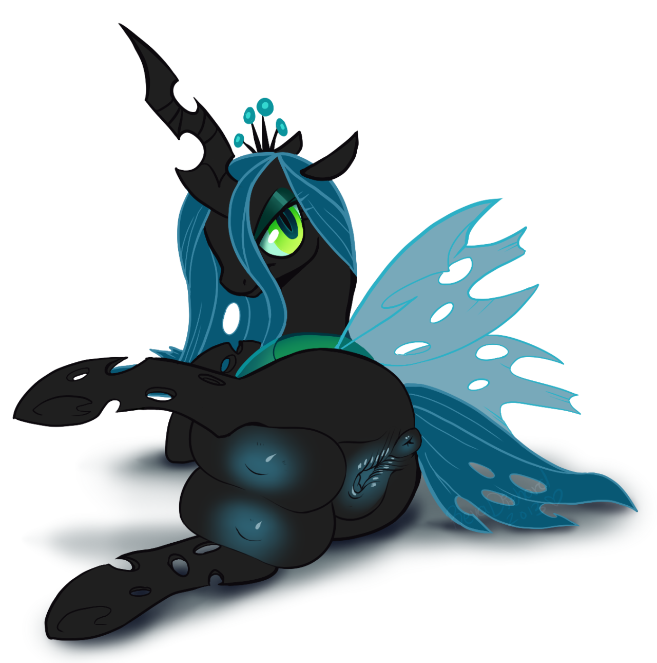 Rule34 – If it exists, there is porn of it / revadiehard, queen chrysalis / 288103