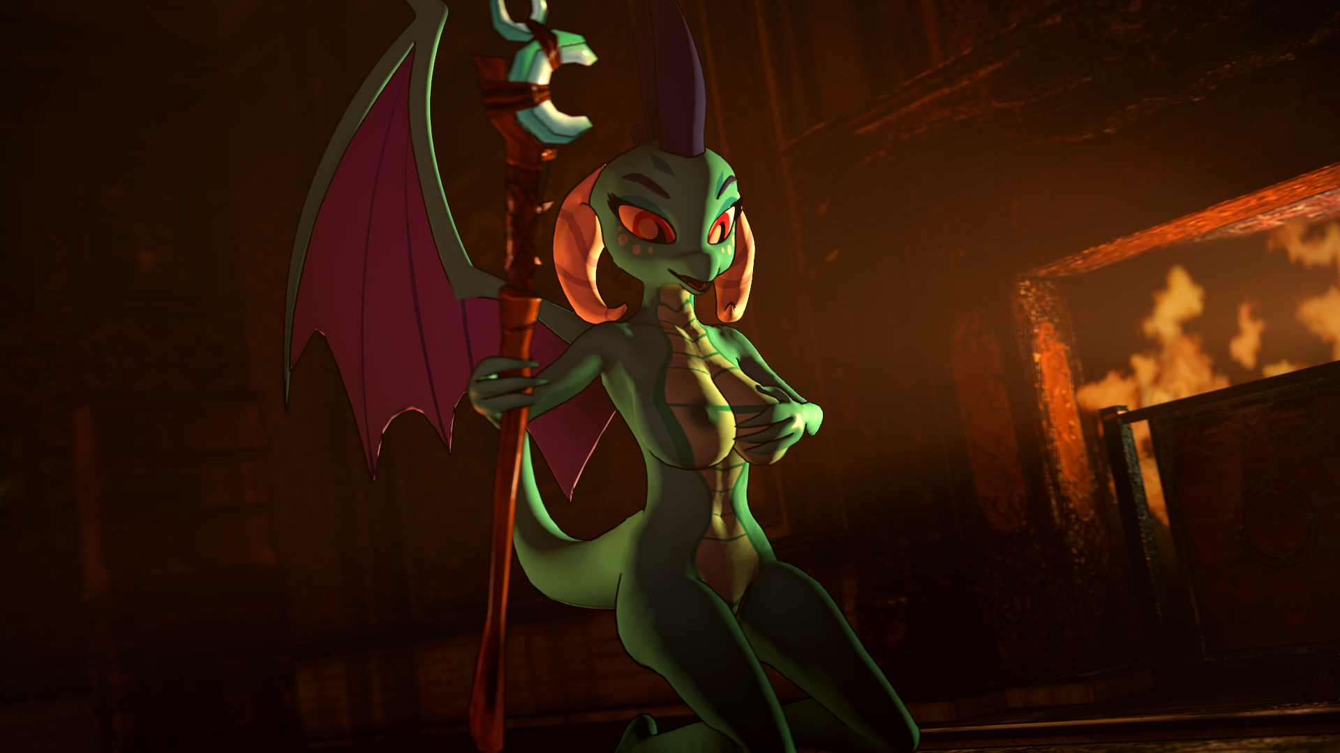 Rule34 – If it exists, there is porn of it / fox whisper85, princess ember (mlp) / 289478