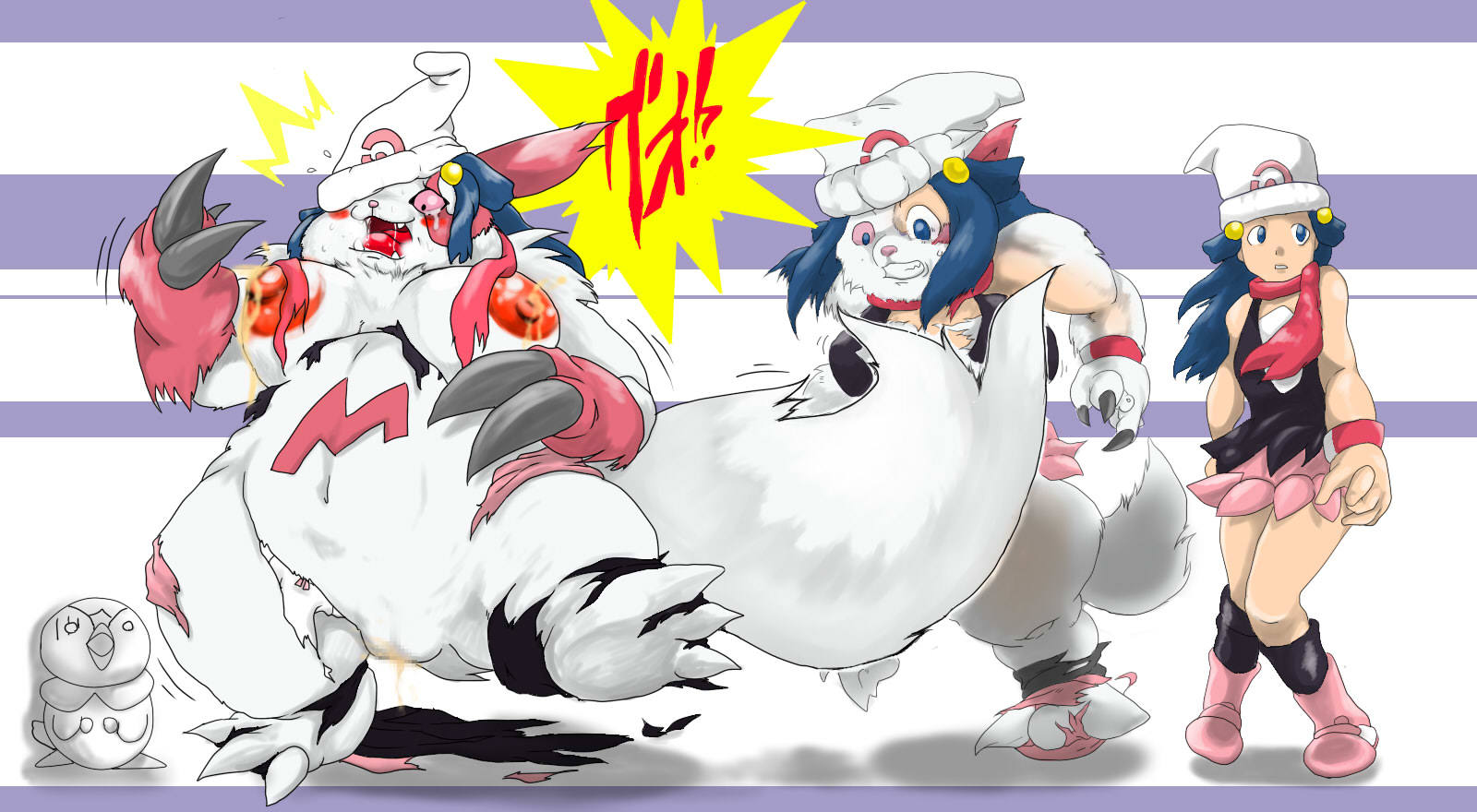 Rule34 – If it exists, there is porn of it / dawn (pokemon), piplup, zangoose / 289506