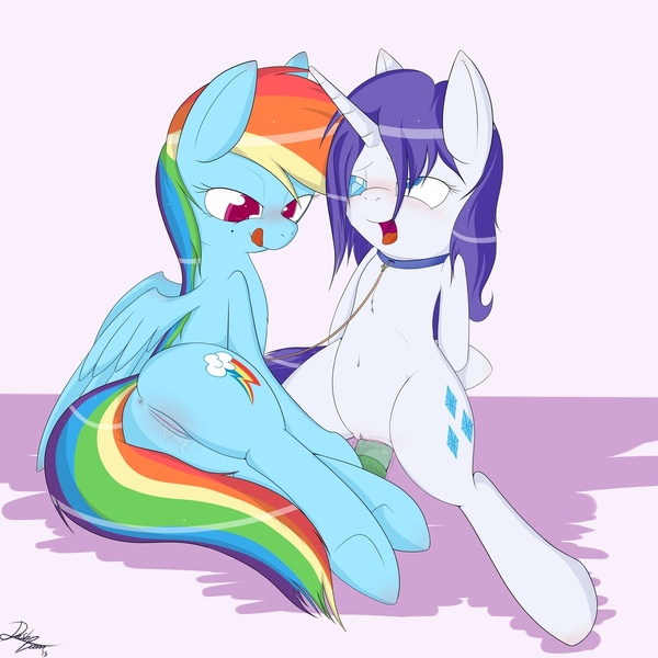 Rule34 – If it exists, there is porn of it / dashboom, rainbow dash (mlp), rarity (mlp) / 289893