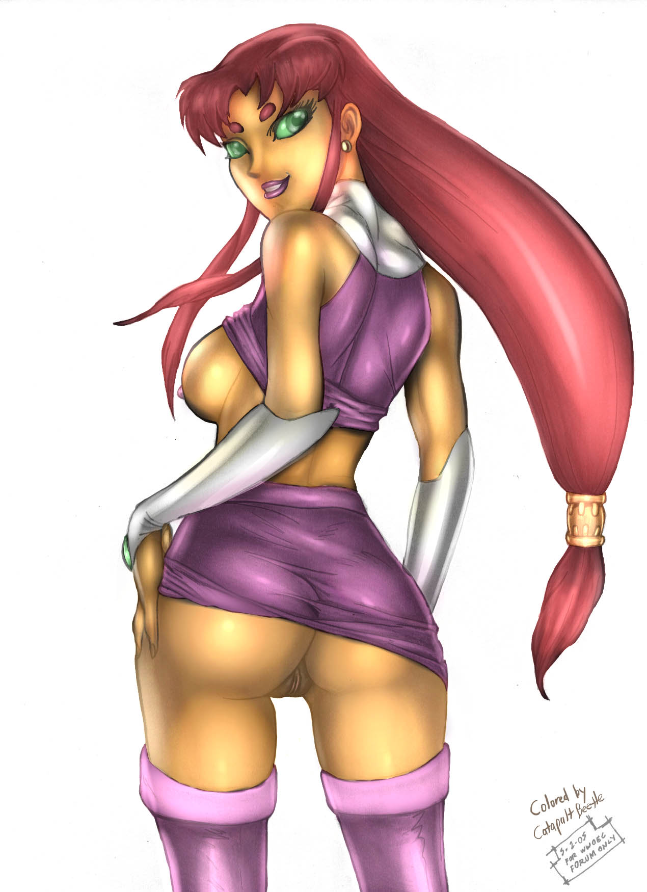 Rule34 – If it exists, there is porn of it / pandoras box, starfire / 290432