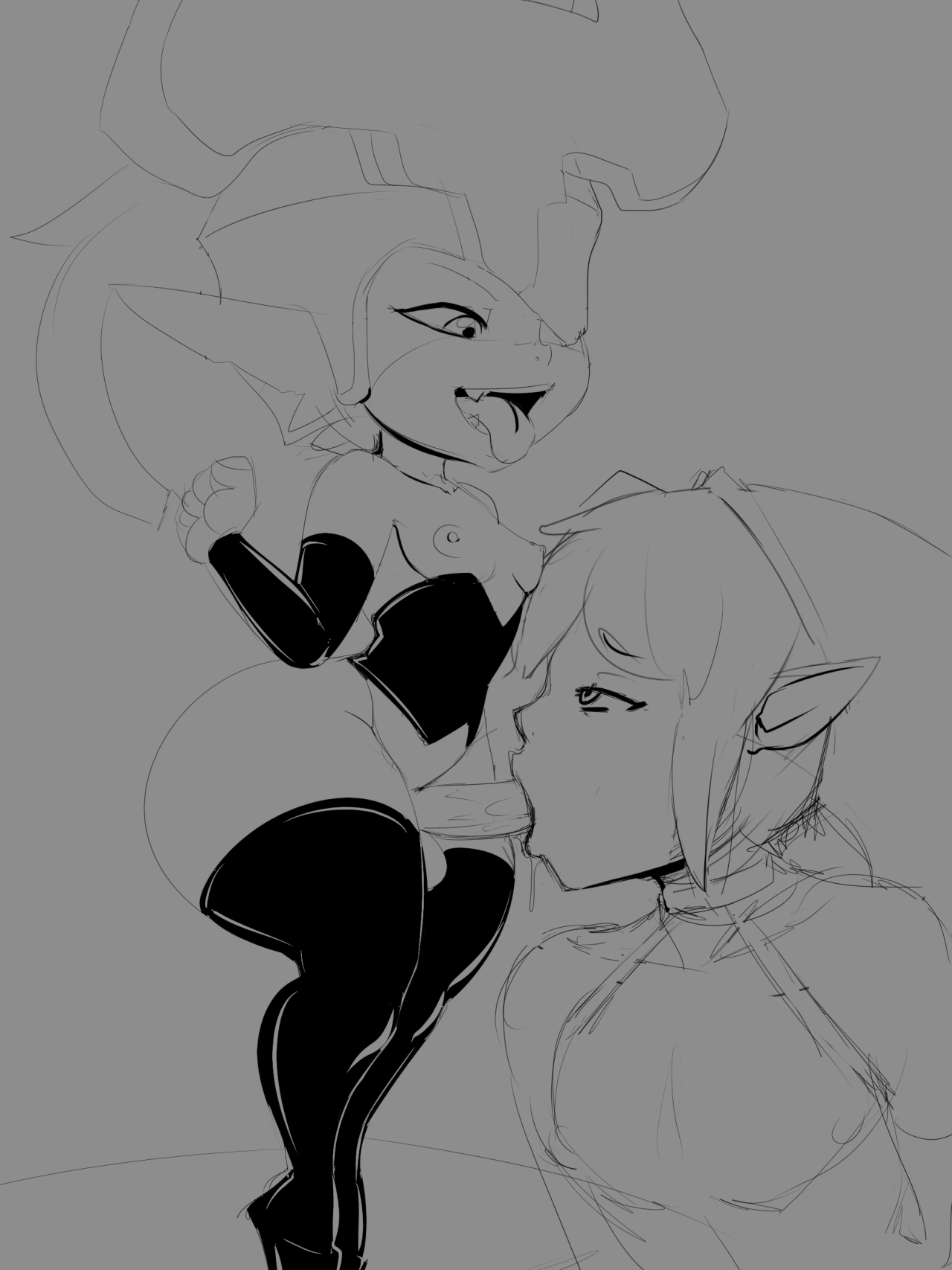 Rule34 – If it exists, there is porn of it / thecon, link, midna / 291210