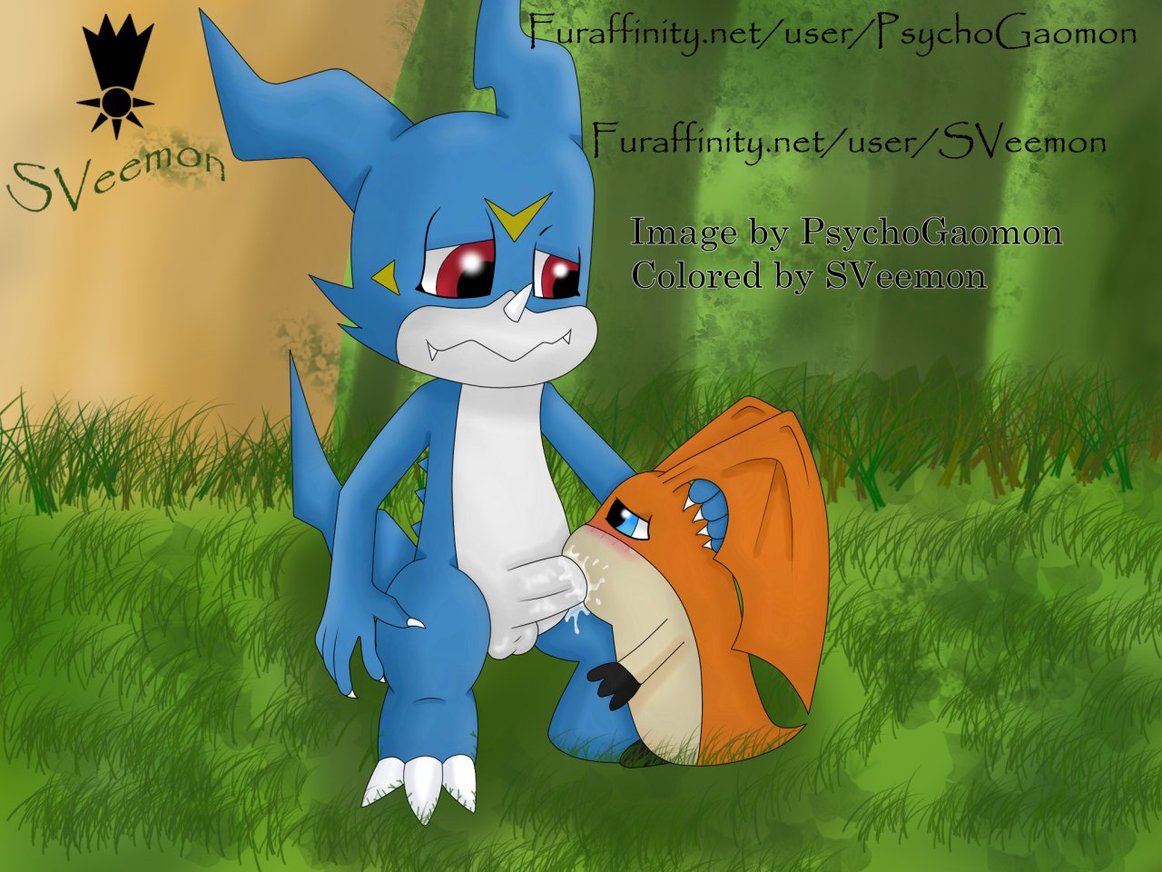 Rule34 – If it exists, there is porn of it / sveemon, patamon, veemon / 291341