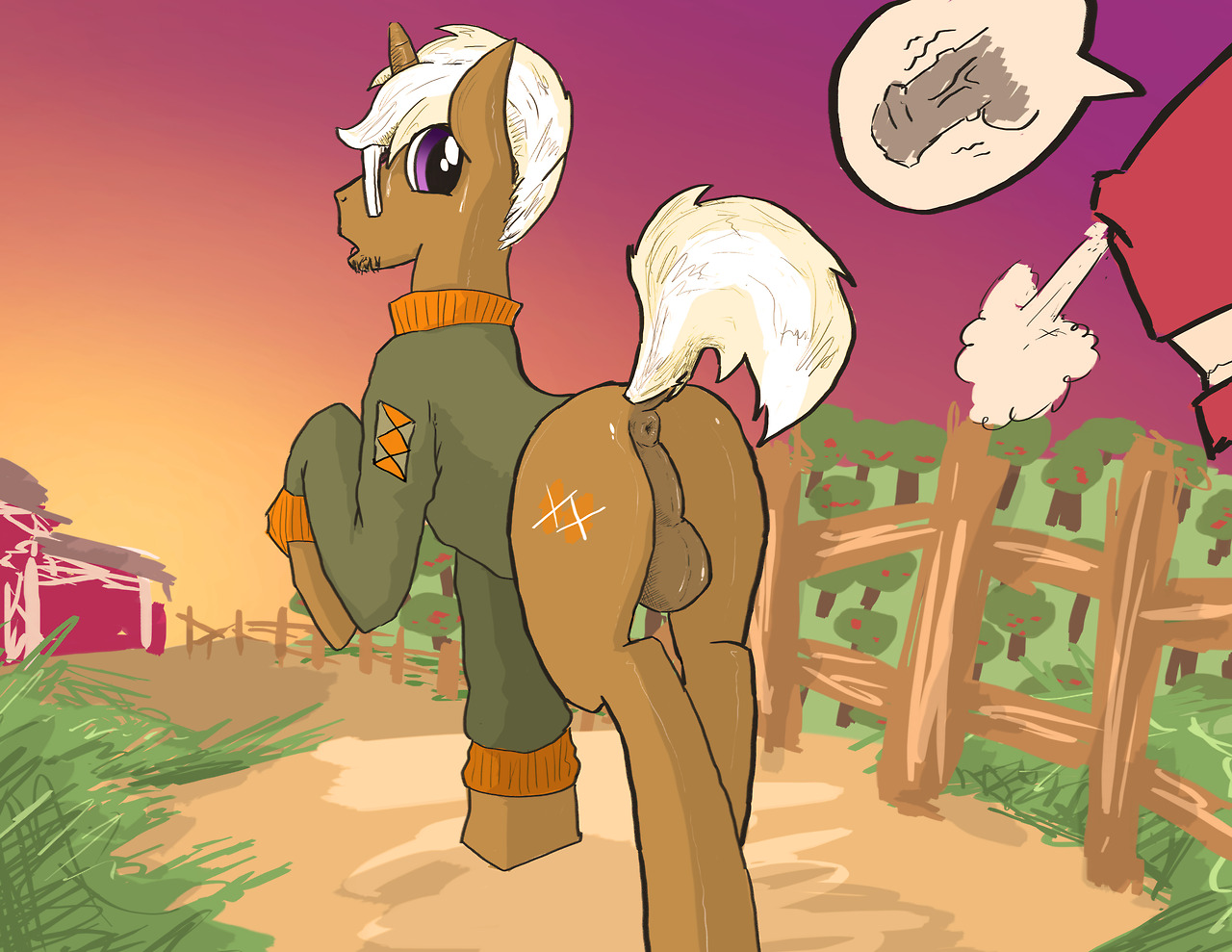Rule34 – If it exists, there is porn of it / wingbonermaker, trenderhoof (mlp) / 291365