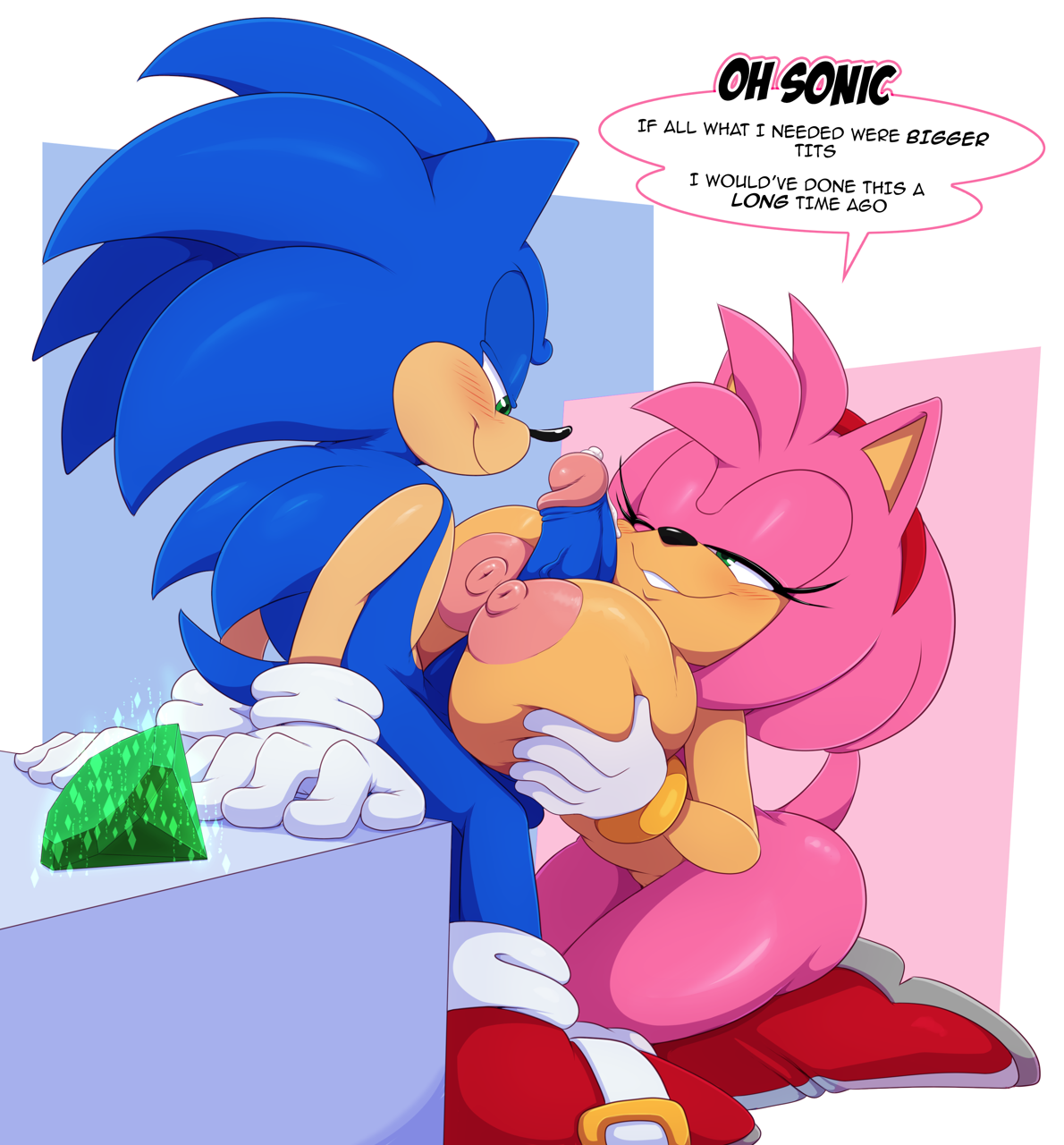 Rule34 – If it exists, there is porn of it / bigdon1992, amy rose, sonic the hedgehog / 8703383
