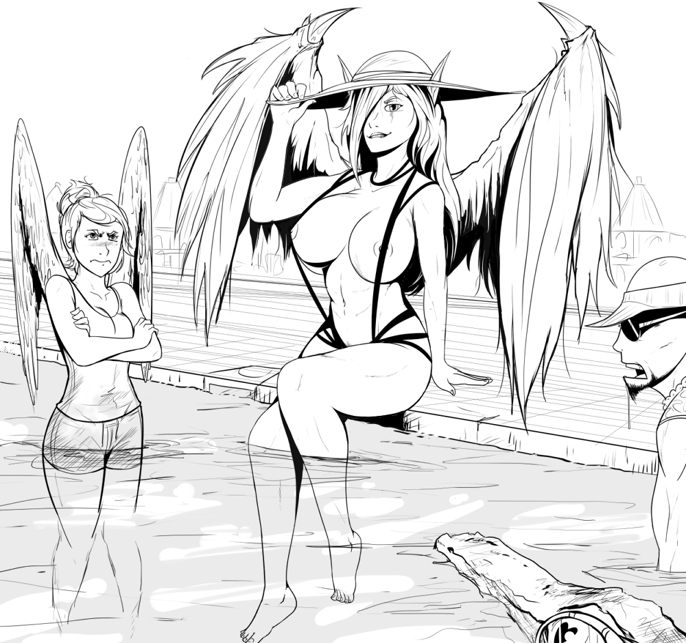 Rule34 – If it exists, there is porn of it / harrison2142, kayle, lee sin, morgana, pool party kayle, pool party lee sin, pool party morgana, pool party renekton, renekton / 292094