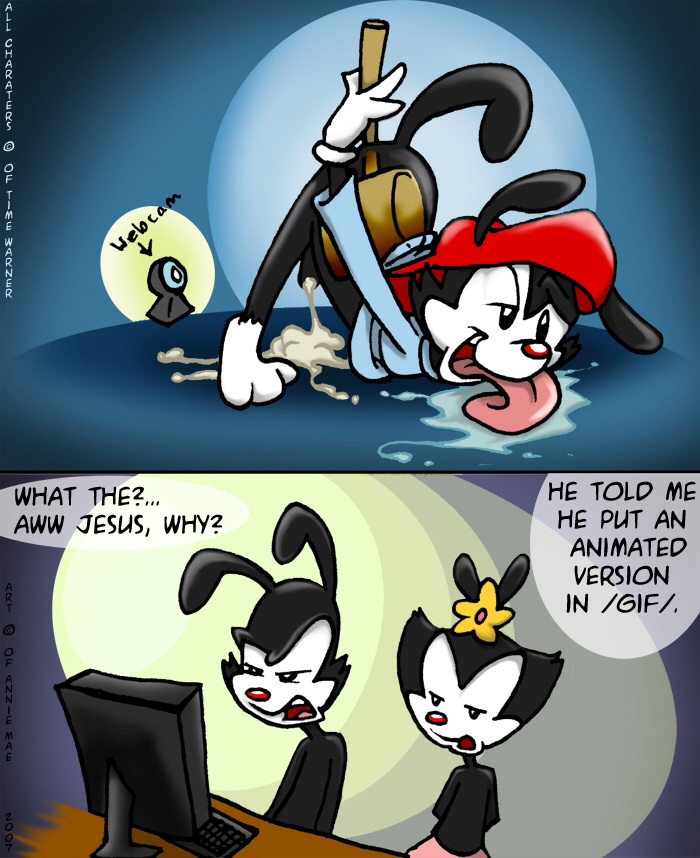 Rule34 – If it exists, there is porn of it / annie-mae, dot warner, wakko warner, yakko warner / 292476